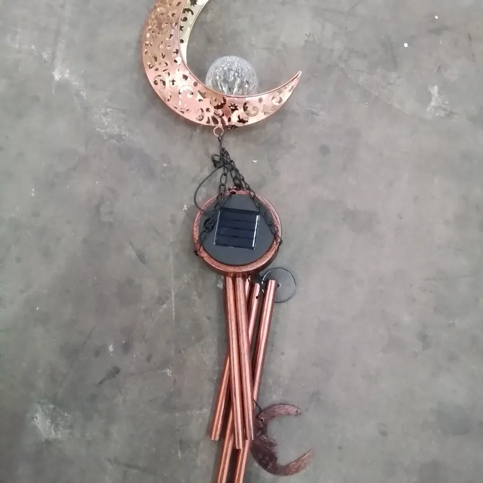 SOLAR LED WIND CHIME - MOON