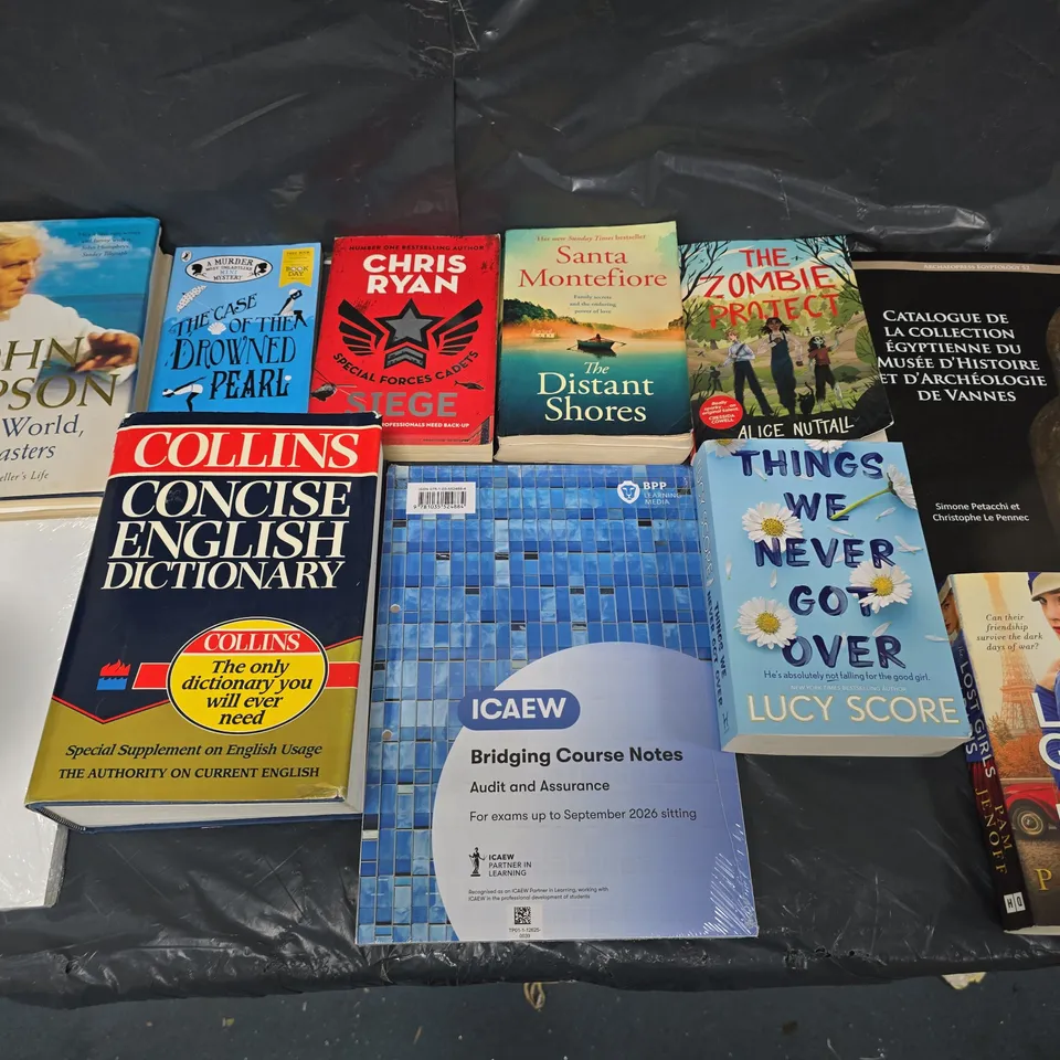 LARGE QUANTITY OF ASSORTED FICTION & NON-FICTION BOOKS - COLLECTION ONLY