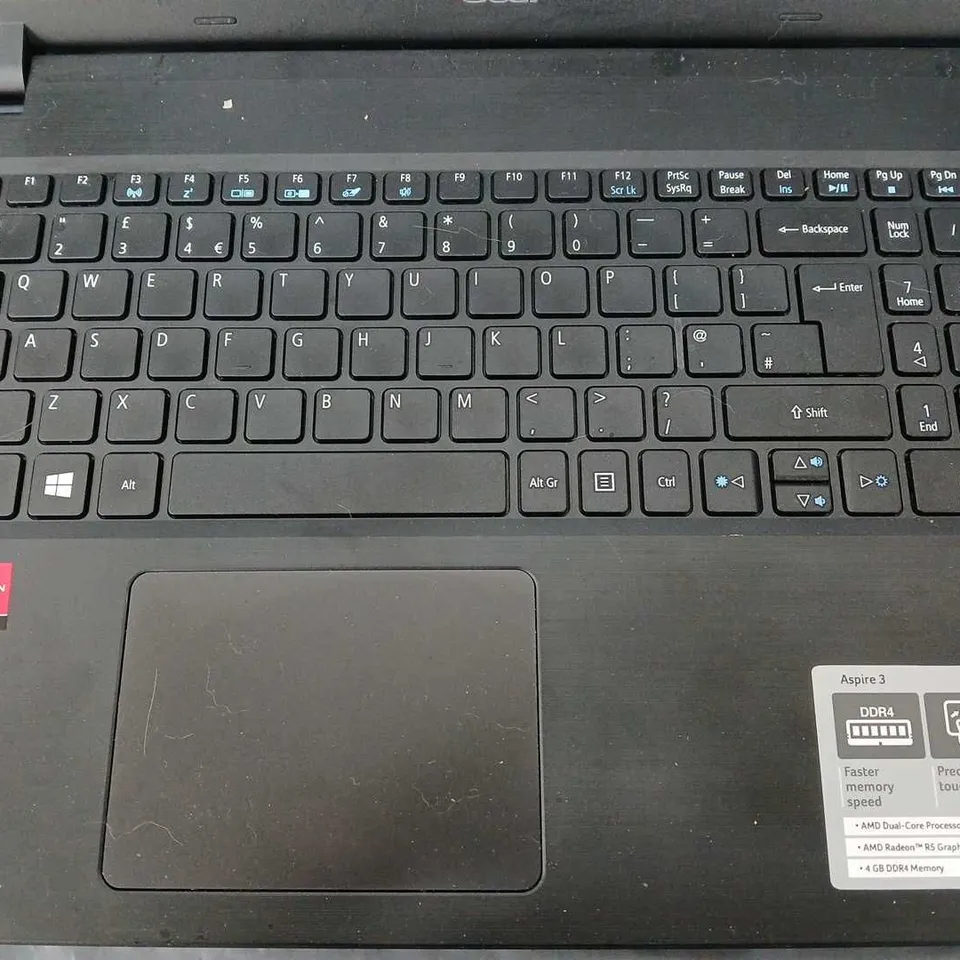 ACER ASPIRE 3 BLACK LAPTOP 