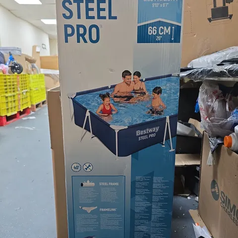 BOXED BESTWAY STEEL PRO 3X2M POOL - COLLECTION ONLY
