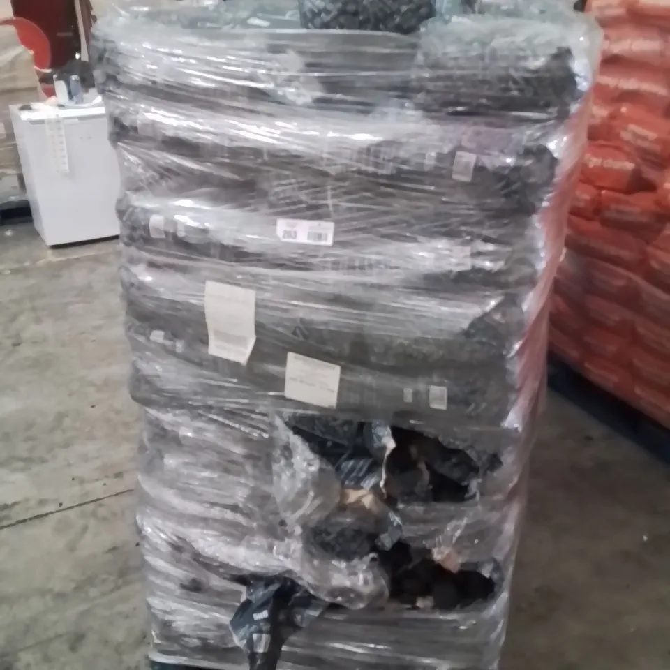 PALLET CONTAINING APPROXIMATELY 100 5KG BARBECUE BRIQUETTES (SOME DAMAGED)
