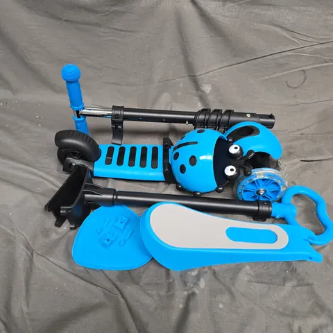 SCOOTER FUN 5-IN-1 KIDS' SCOOTER – BLUE