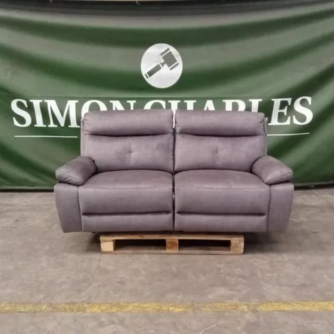 IVANA 3 SEATER FABRIC POWER RECLINER SOFA WITH USB CHARGING AND STORAGE