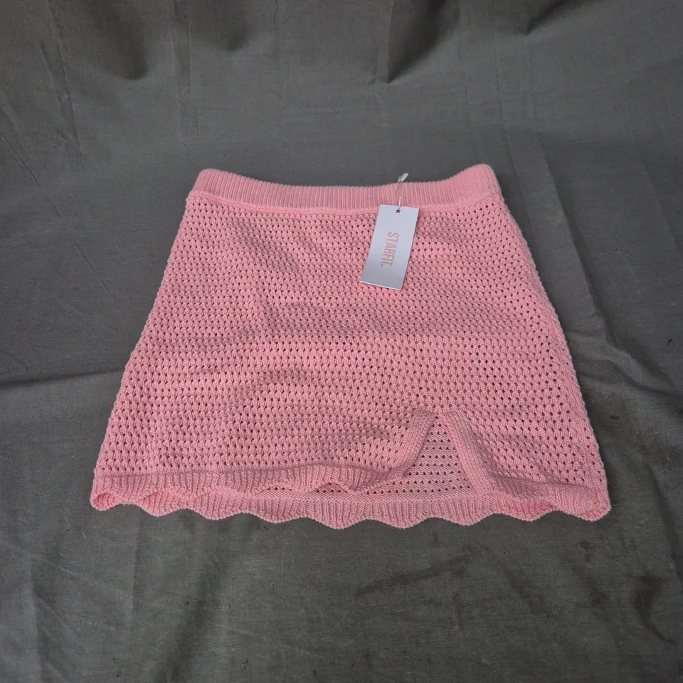 STARFIT ELLA SKIRT IN PINK SIZE XS