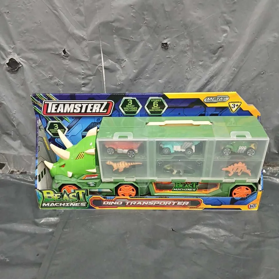 TEAMSTERZ BEAST MACHINES TRICERATOPS DINO TRANSPORTER