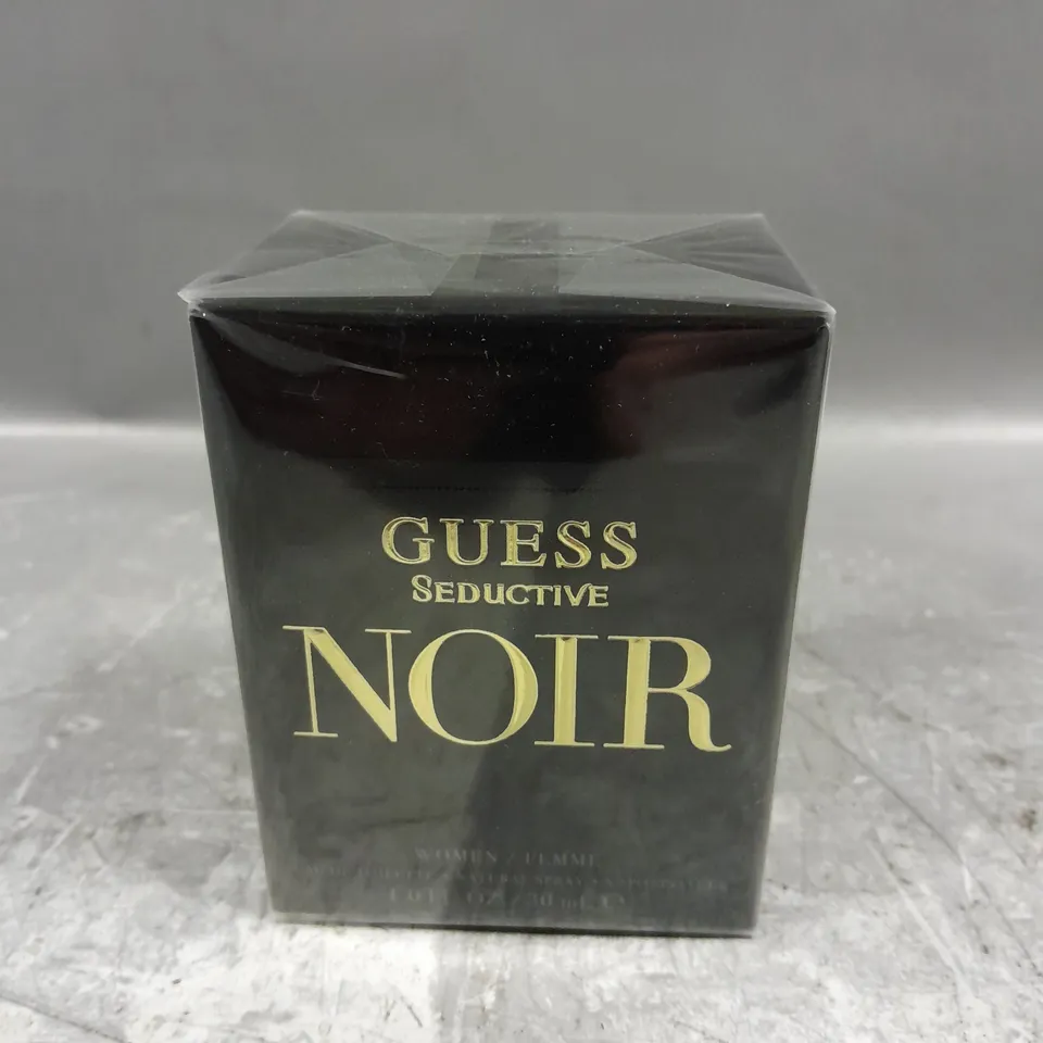 BOXED SEALED GUESS SEDUCTIVE NOIR EAU DE TOILETTE - 30ML