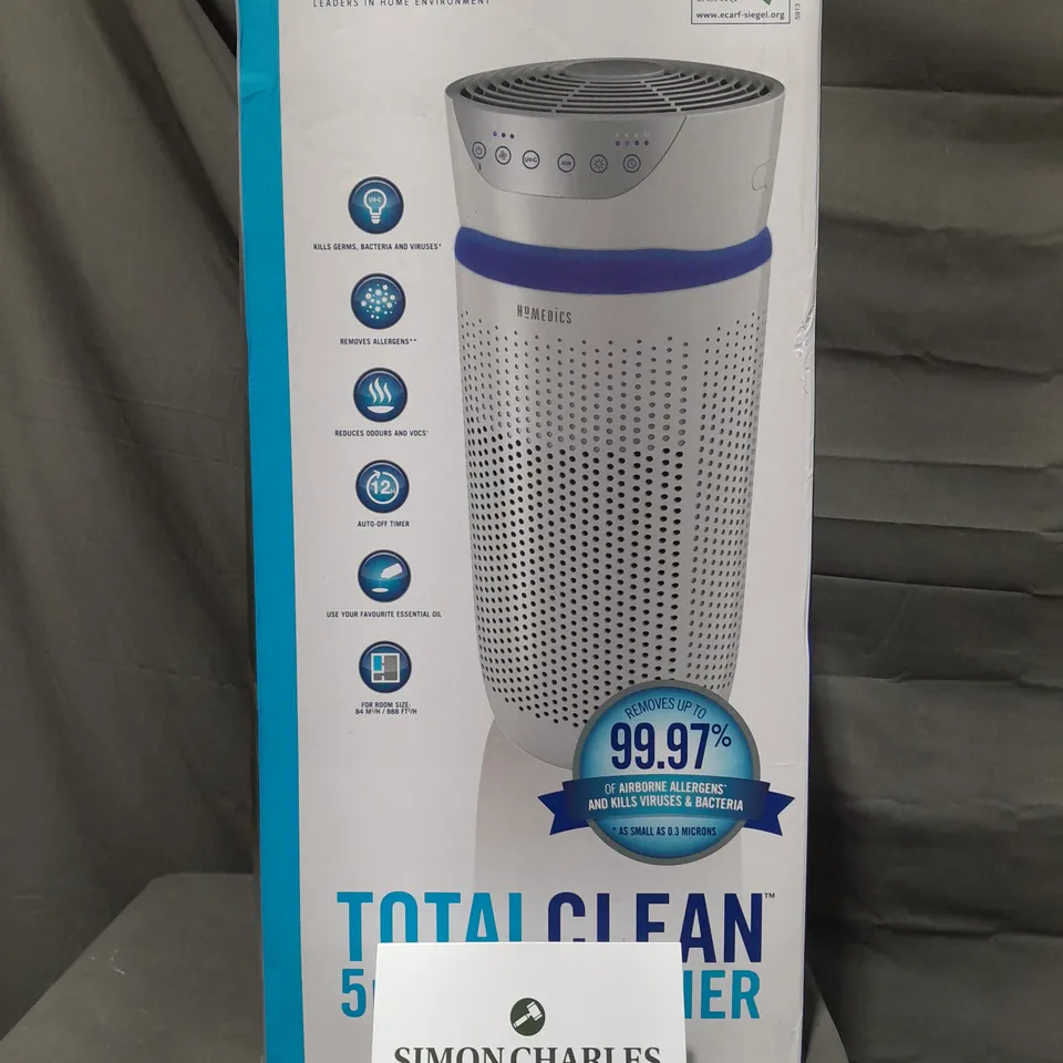 HOMEDICS  TOTAL CLEAN 5IN1 AIR PURIFIER 