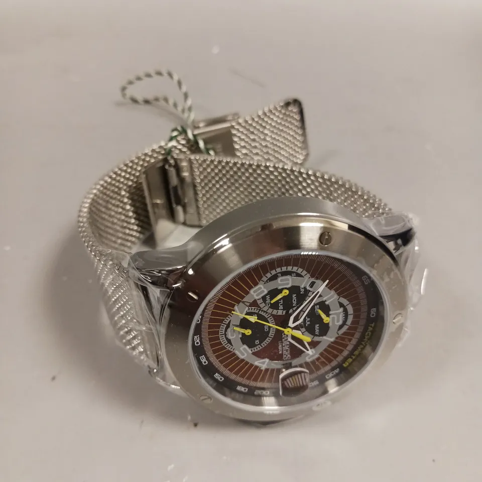 GAMAGES LIBERTY STEEL WATCH