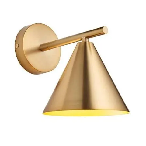 BOXED ENDON 102893 CAPE WALL LIGHT ANTIQUE BRASS