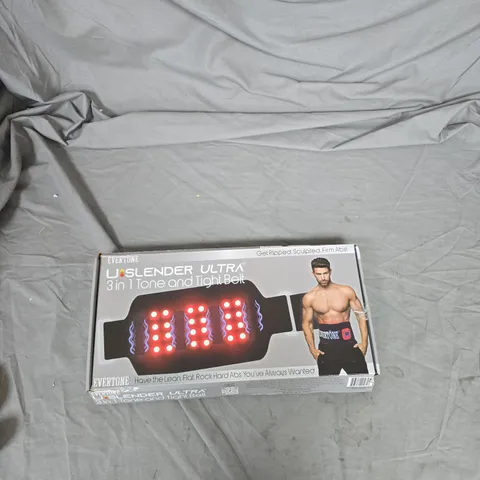 USLENDER ULTRA 3-IN-1 TONE & TIGHT BELT – ABDOMINAL WORKOUT BELT (BOXED)