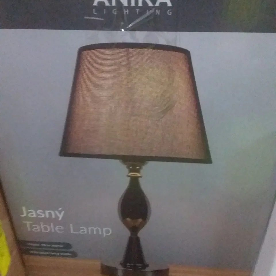 BOXED JASNY SWITCHED CHROME LAMP 