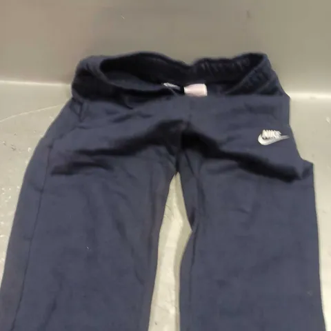 NIKE NAVY SWEATPANTS - L