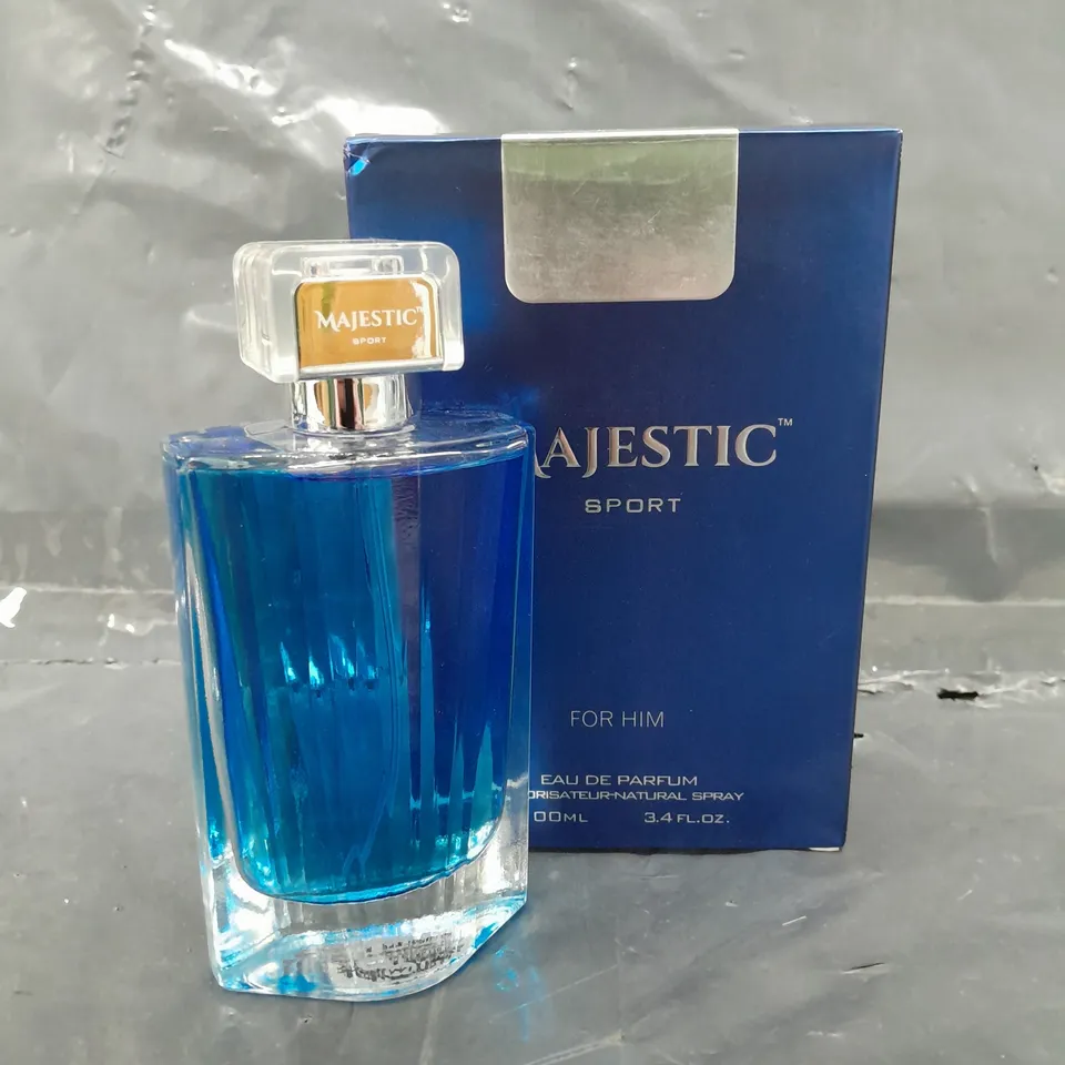 MAJESTIC SPORT FOR HIM EAU DE PARFUM - 100ML - COLLECTION ONLY 