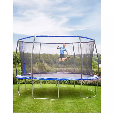 BOXED SPORTSPOWER 14FT TRAMPOLINE (1 BOX)