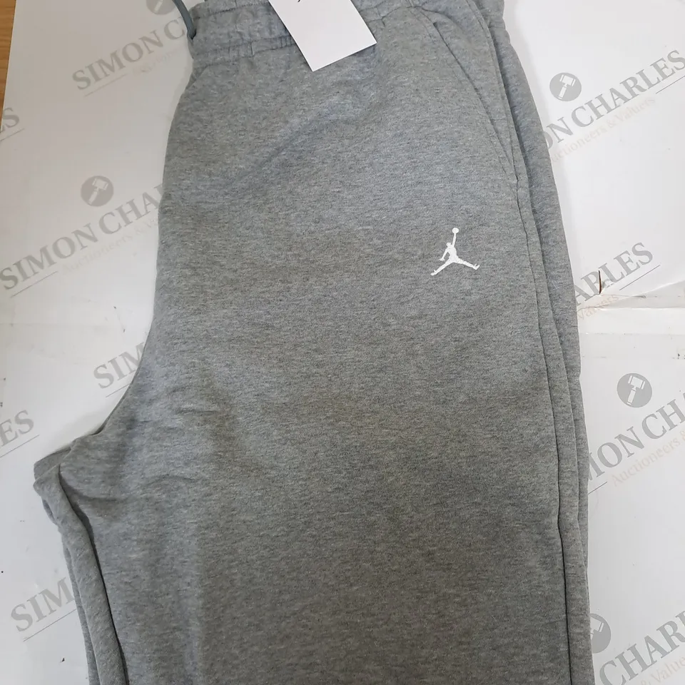 AIR JORDAN LOGO FLEECED TRACKSUIT BOTTOMS SIZE XL