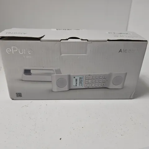 ALCATEL EPURE ICONIC CORDLESS PHONE – BOXED