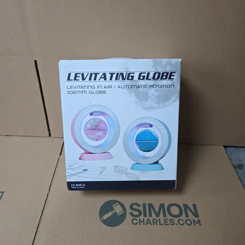 LEVITATING GLOBE WITH AUTOMATIC ROTATION – 106MM GLOBE, BOXED