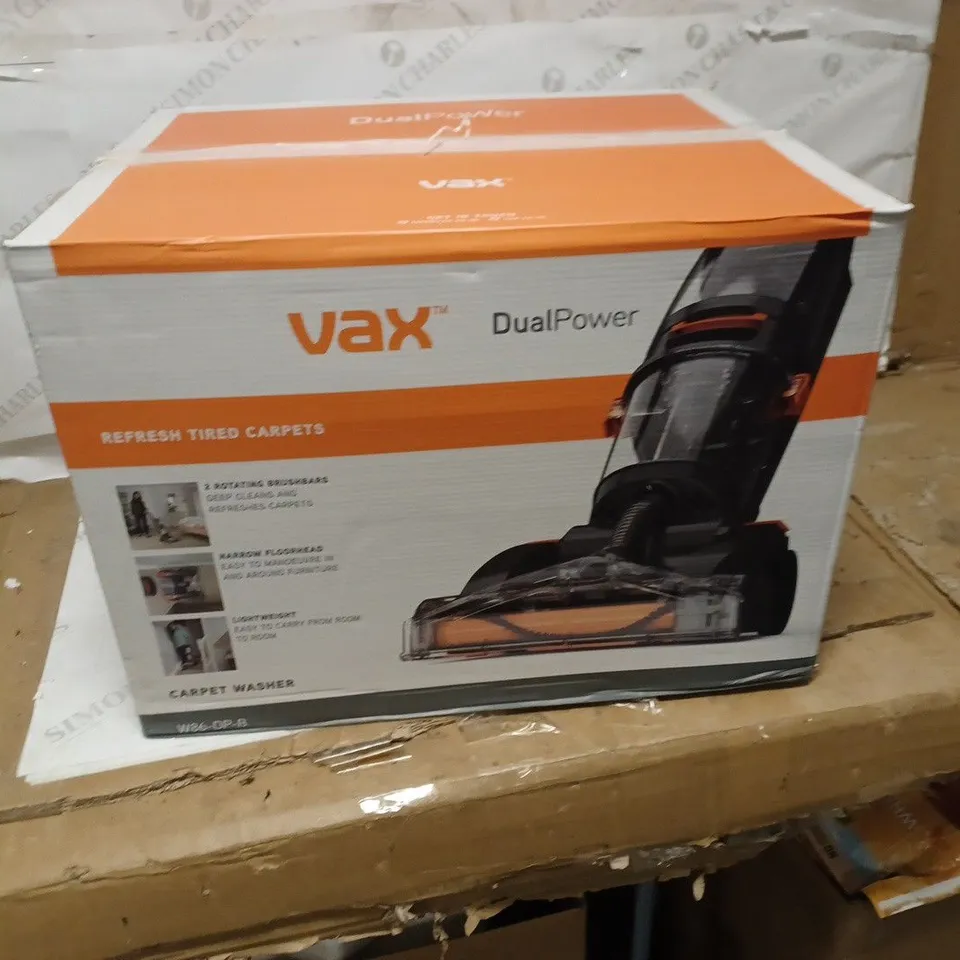 VAX W86-DP-B LIGHTWEIGHT DUAL POWER CARP RRP £119.99