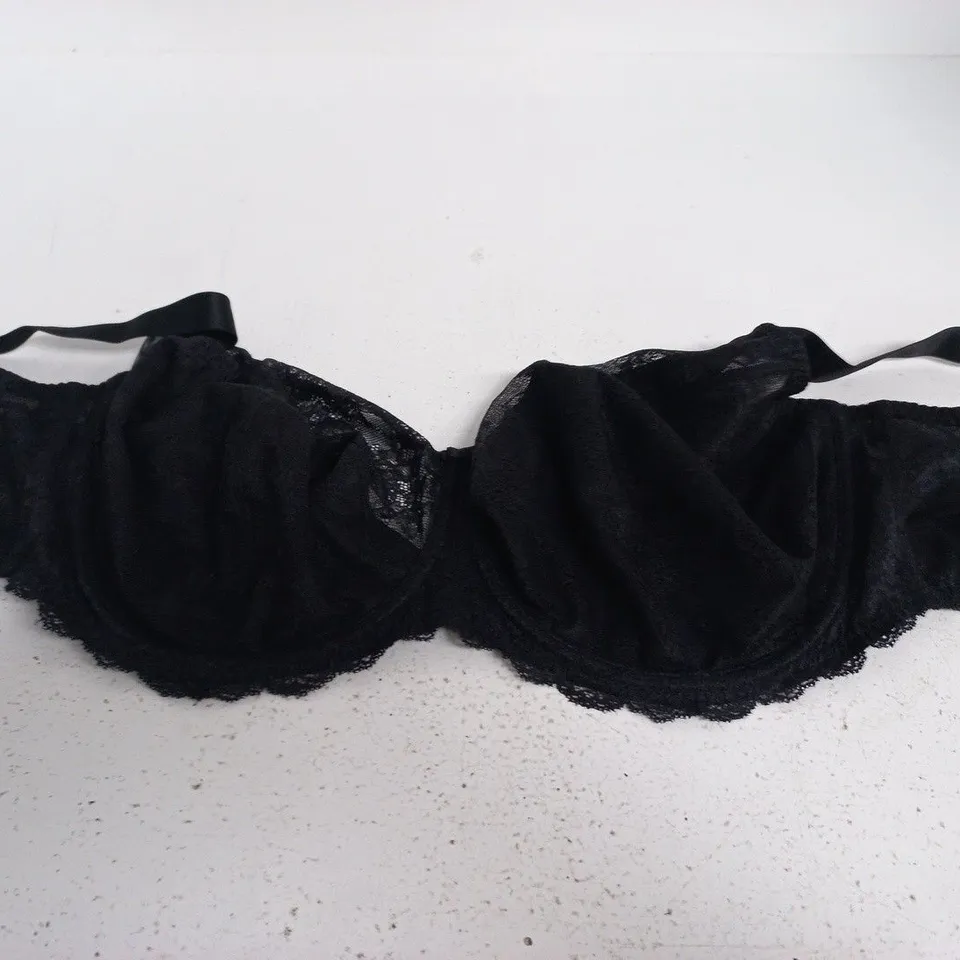 BRAVISSIMO LACEY BRA – BLACK, UK 40J