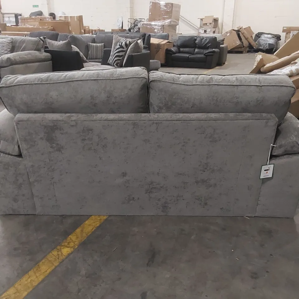 QUALITY DESIGNER WATERFORD 2 SEATER FABRIC UPHOLSTERED SOFA