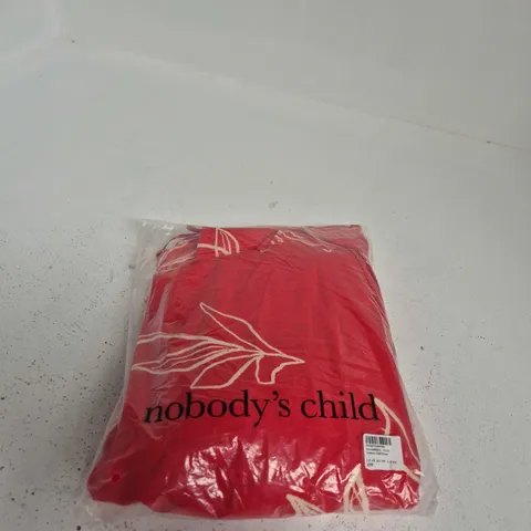 NOBODY'S CHILD OCCASION RED MADELINE MIDAXI DRESS – UK 10 (EU 38)