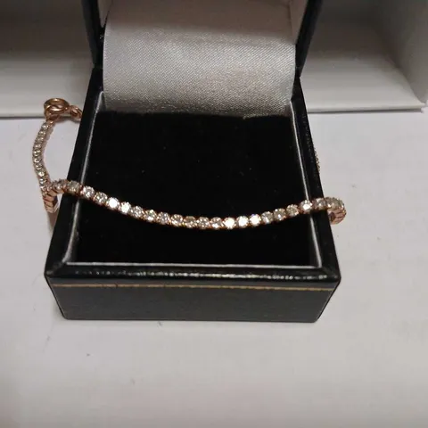 DIAMONIQUE 2CT TW FINE TENNIS BRACELET STERLING SILVER 