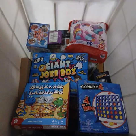 CAGE OF ASSORTED TOYS AND ACCESSORIES 