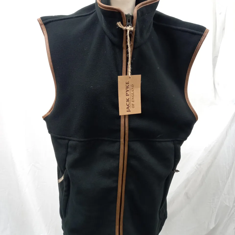 JACK PYKE OF ENGLAND MENS FLEECE GILET - SIZE XL