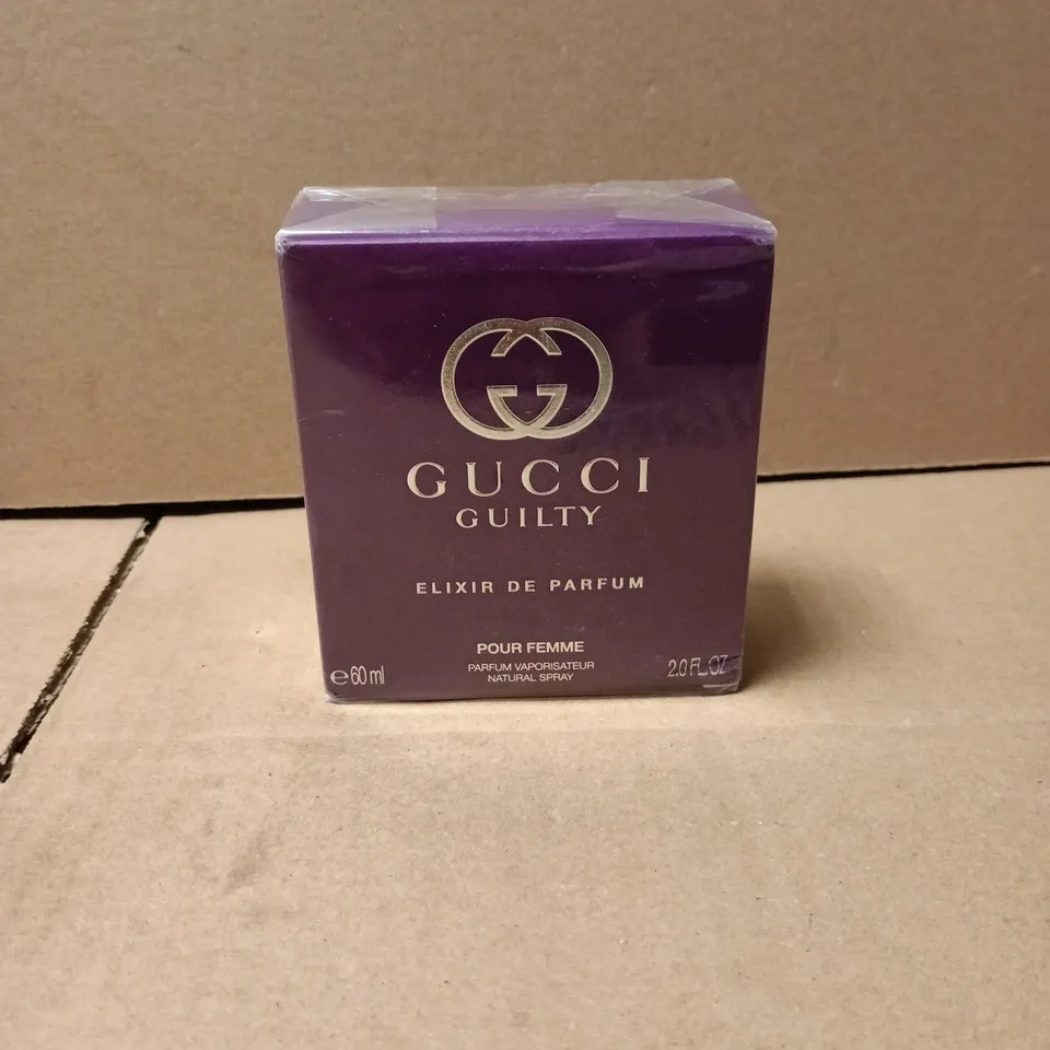 BOXED AND SEALED GUCCI GUILTY 60ML ELIXIR DE PARFUM