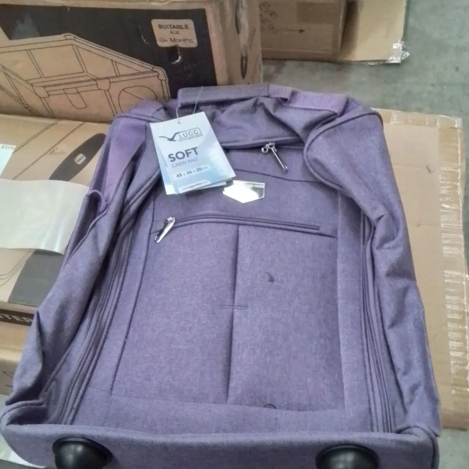 LUGG SOFT CABIN BAG PURPLE 