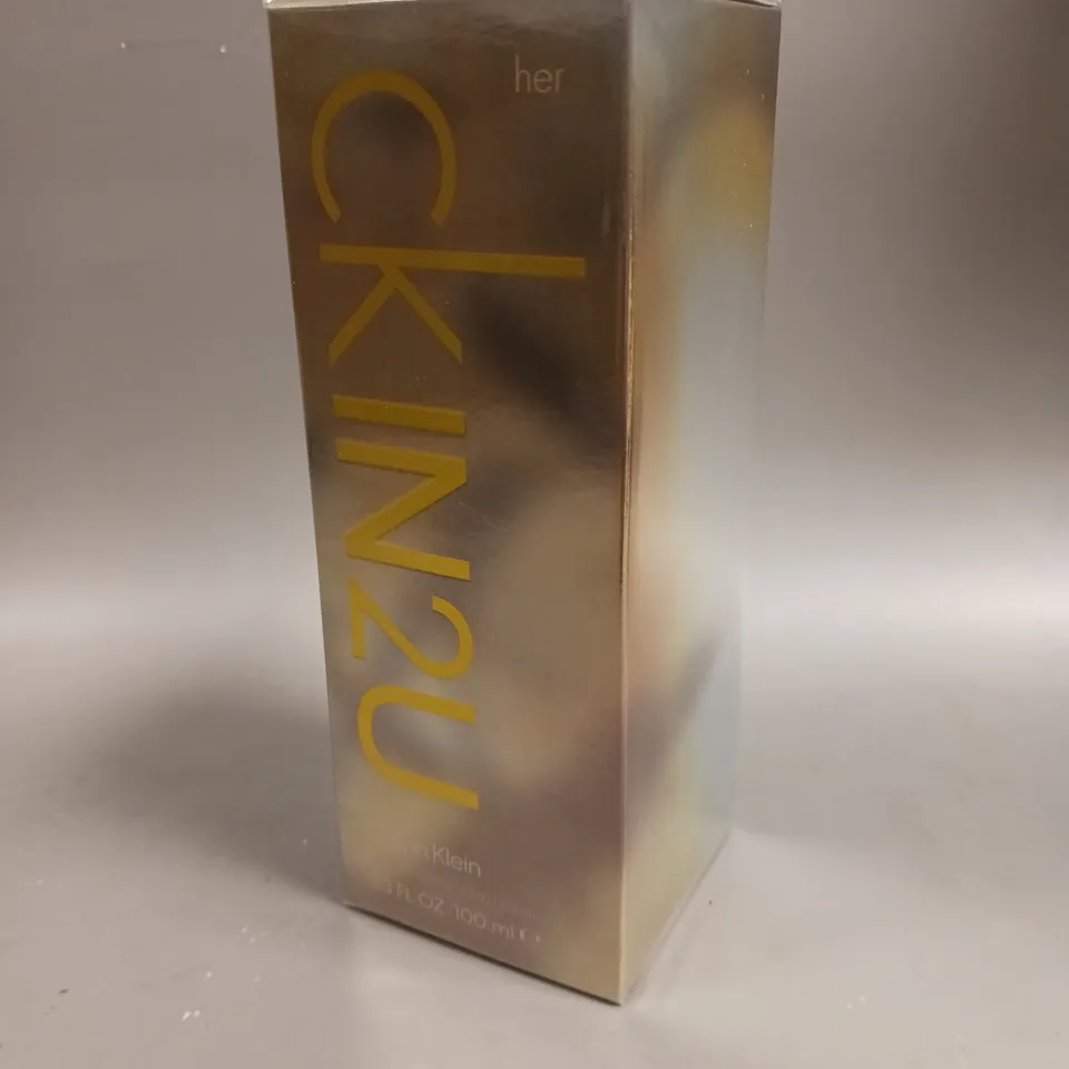 BOXED AND SEALED CALVIN KLEIN CKIN2U HER EAU DE TOILETTE 100ML