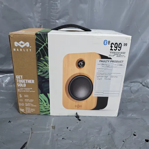 BOXED MARLEY GET TOGETHER SOLO BLUETOOTH SPEAKERS