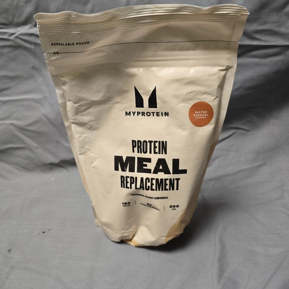 SEALED MYPROTEIN MEAL REPLACEMENT - SALTED CARAMEL - 500G