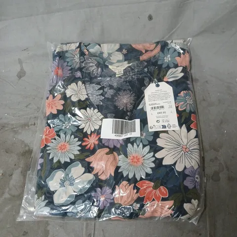 SEASALT CORNWALL HELENA DRESS FLOWERING BLOOMS MARITIME UK SIZE 10 PETITE