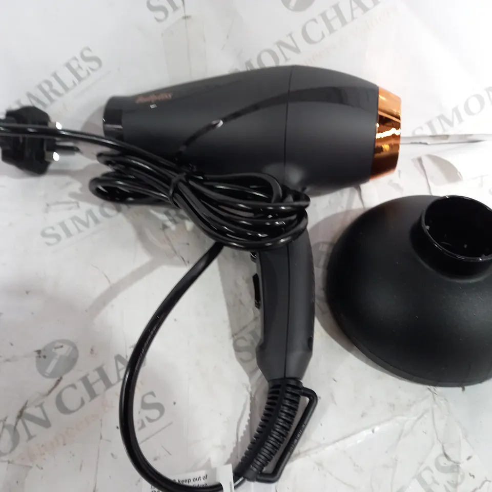 BOXED BABYLISS FRIZZ-FREE FINISH SMOOTH PRO 2100 HAIR DRYER