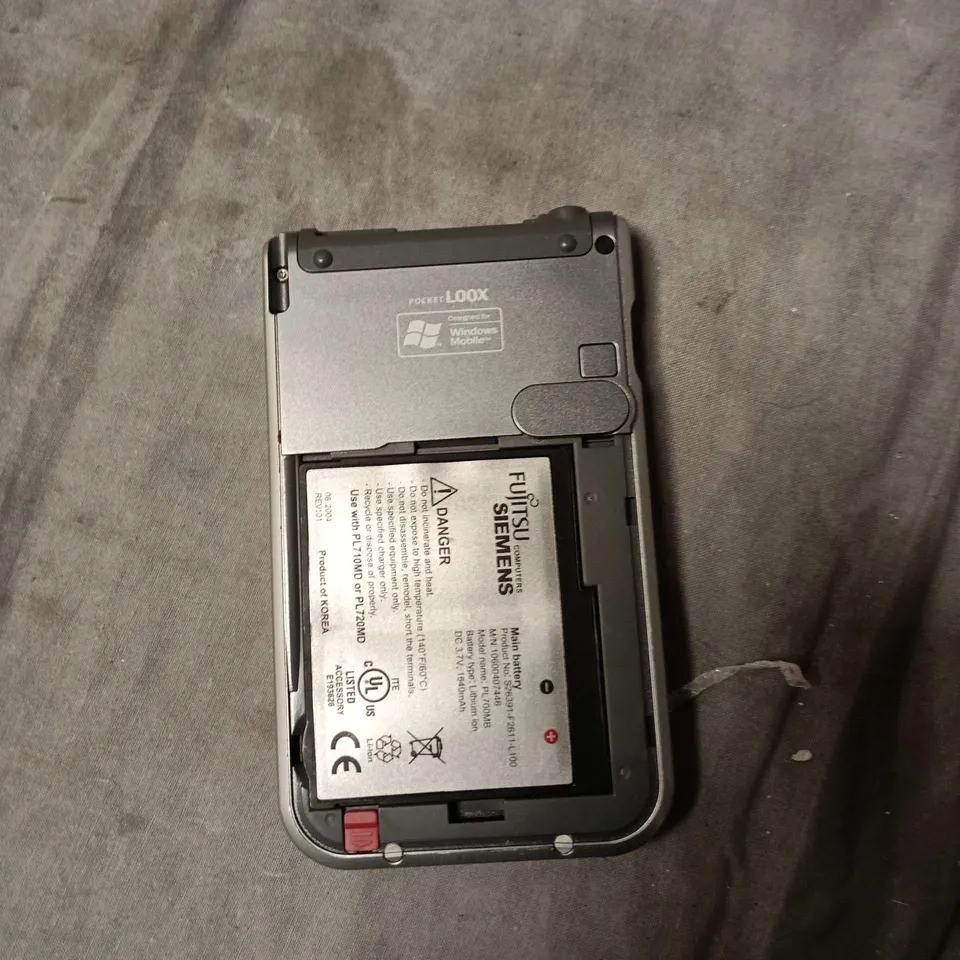 FUJITSU SIEMENS POCKET LOOX POCKET PC – WINDOWS MOBILE