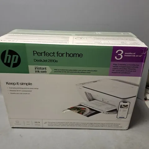 BOXED HP DESKJET 2810E PRINTER 