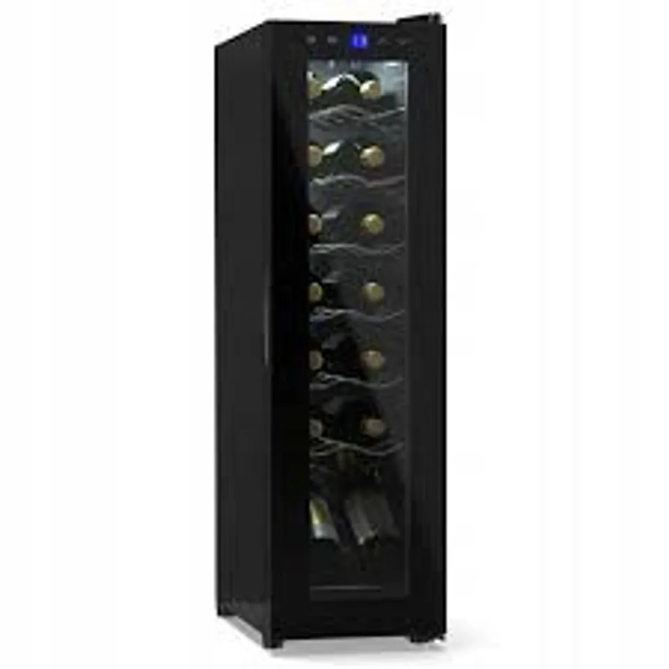 KLARSTEIN SHIRAZ SLIM 25.2CM 14 BOTTLES FREESTANDING WINE FRIDGE