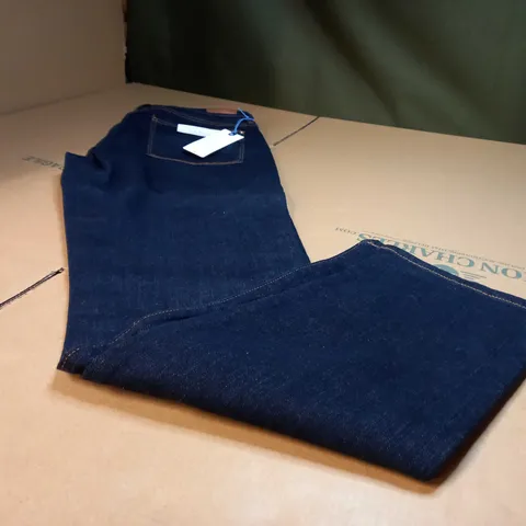 TOMMY HILFIGER DARK BLUE SLIM FIT HIGH WAIST - SIZE W32/L32