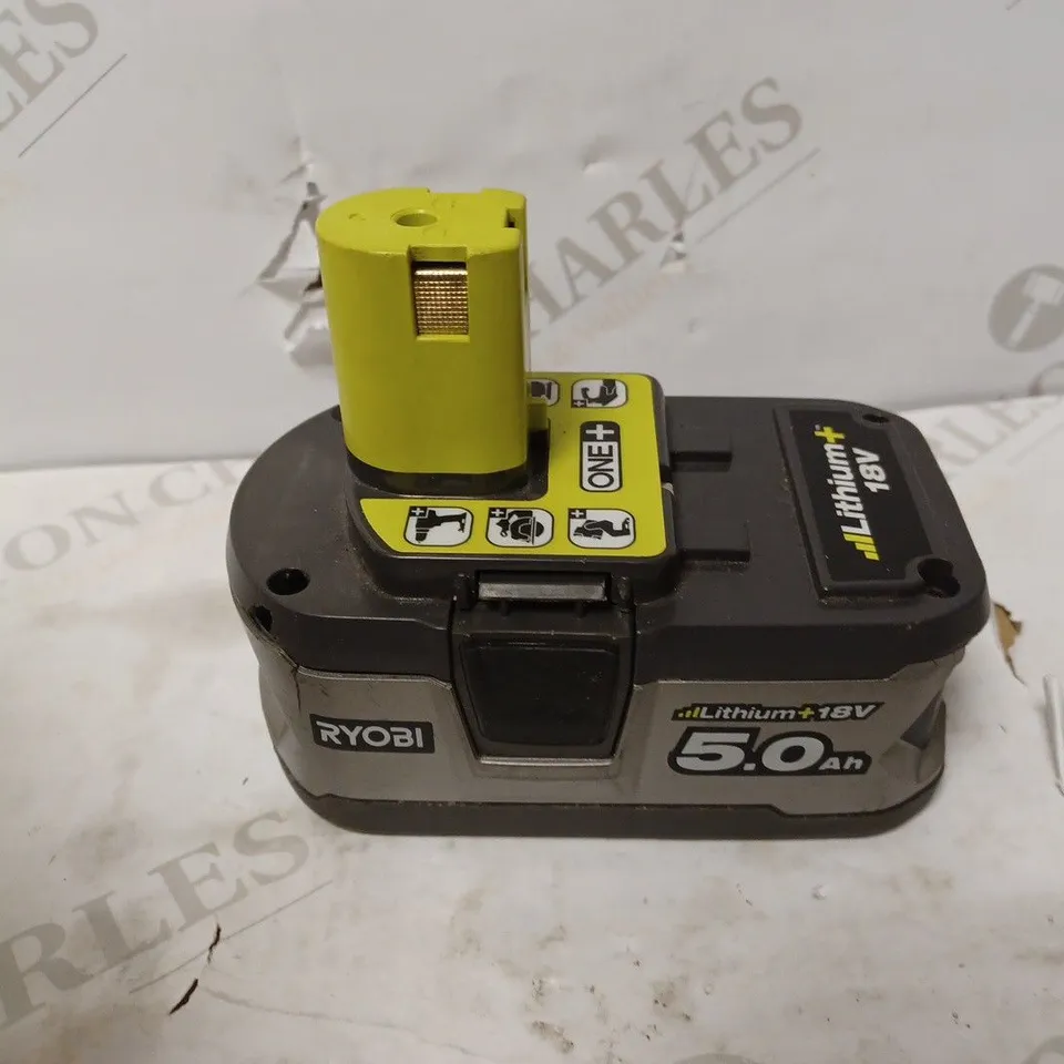 RYOBI RB18L50 ONE+ LITHIUM+ 5.0AH BATTERY