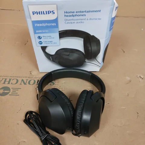 PHILIPS 2000 SERIES HEADPHONE BLACK