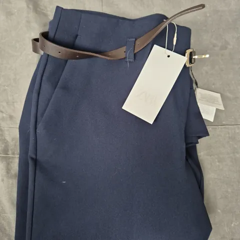 ZARA TROUSERS IN NAVY SIZE XL