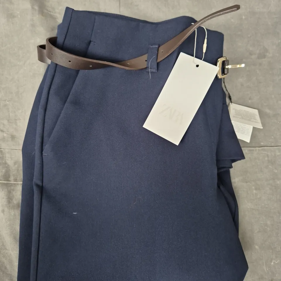 ZARA TROUSERS IN NAVY SIZE XL