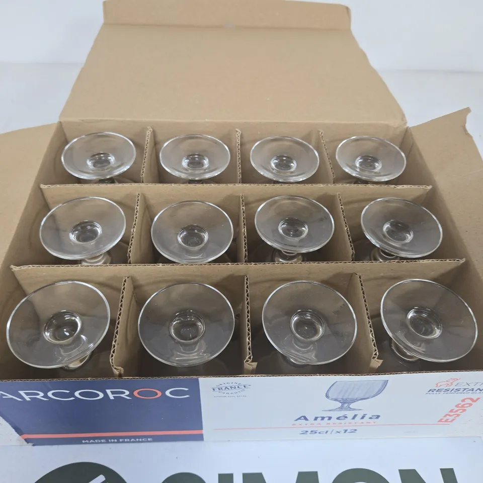 ARCOROC AMÉLIA 25CL GLASSES – SET OF 12, MADE IN FRANCE