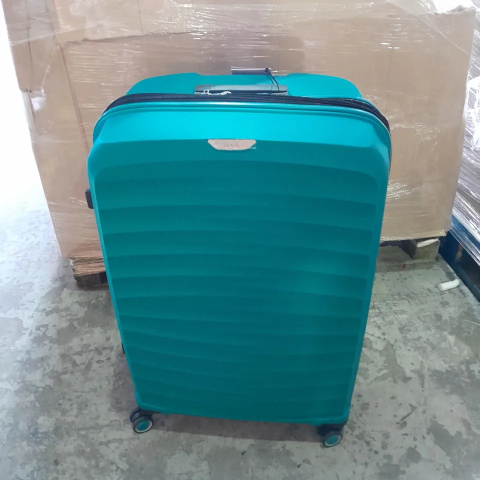 SUNWAVE PETROL BLUE SUITCASE