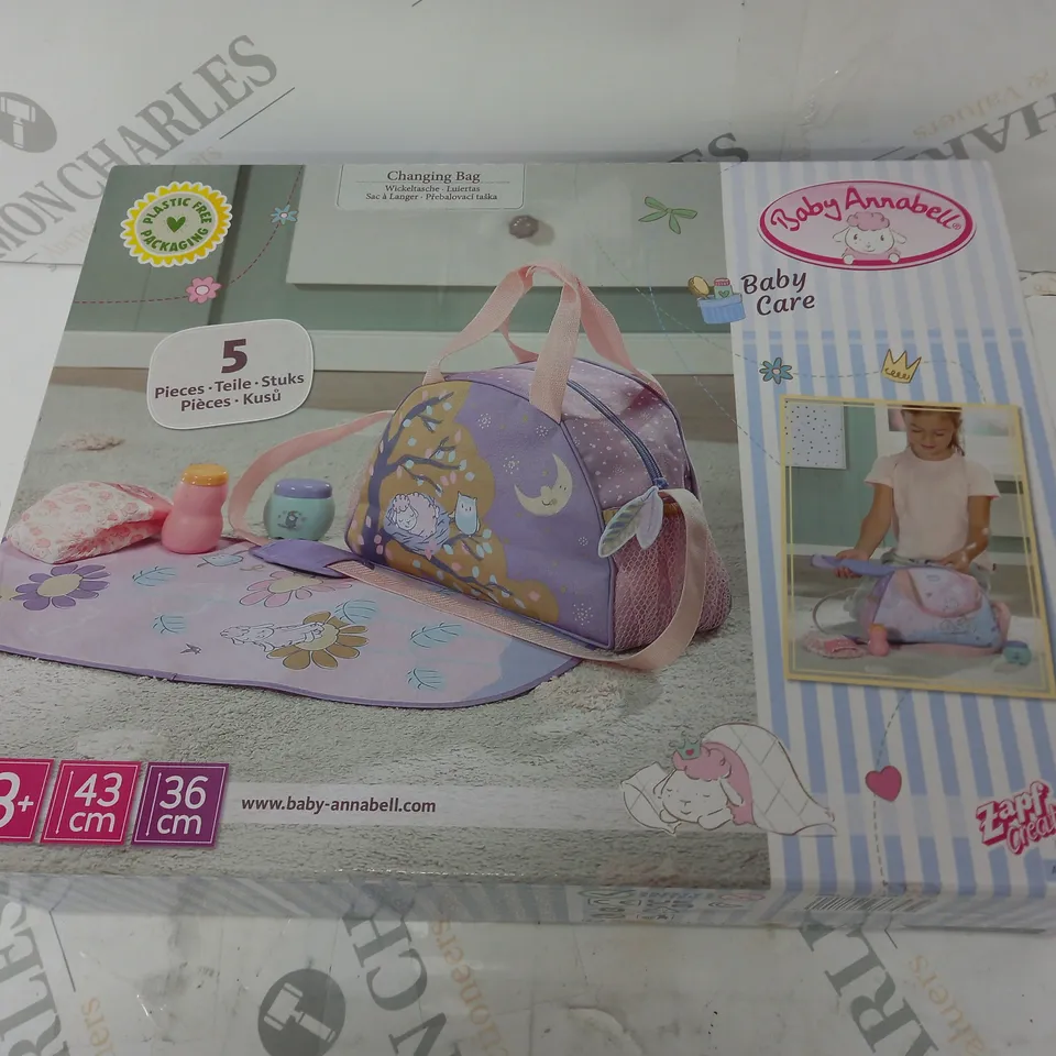 BABY ANNABELL CHANGING BAG  RRP £19.99