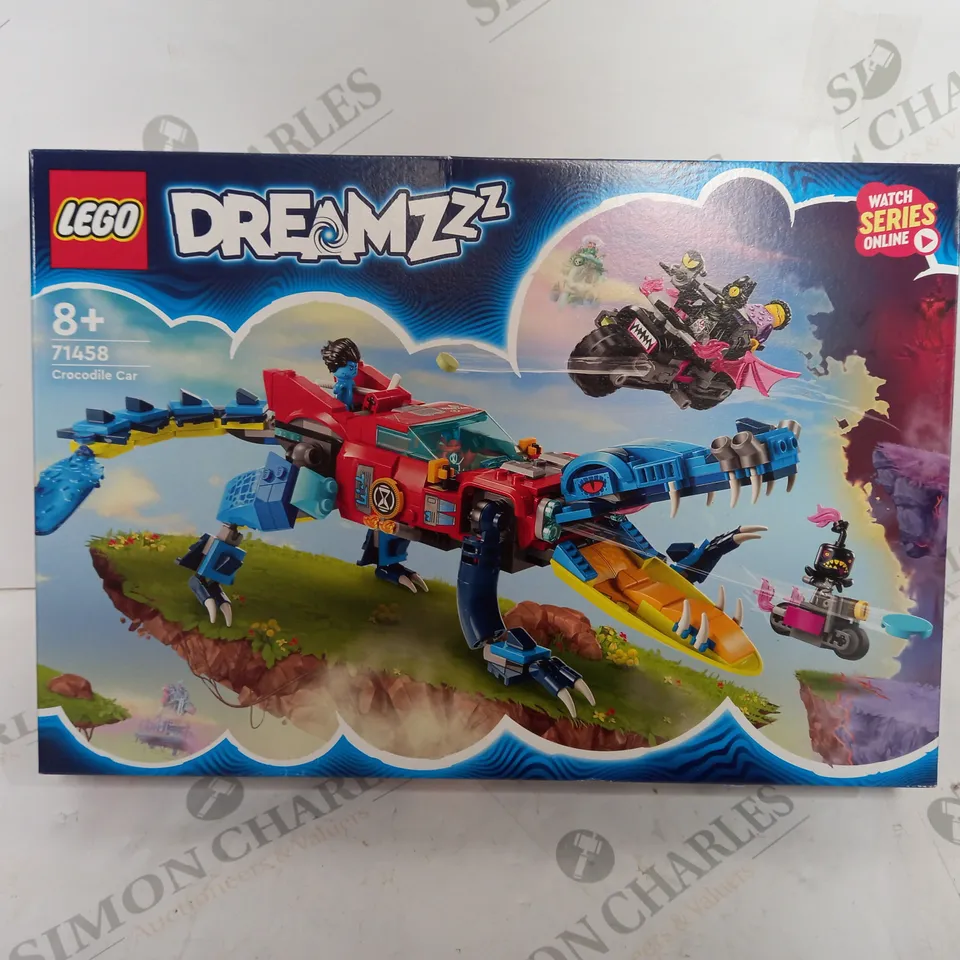 BOXED LEGO DREAMZZZ CROCODILE CAR - 71458