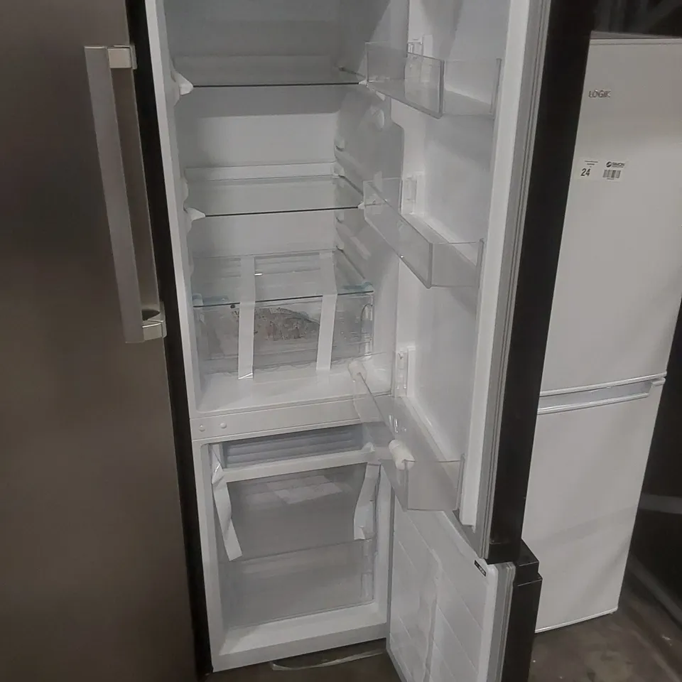 LOGIK LFC50B23 60/40 FRIDGE FREEZER - BLACK