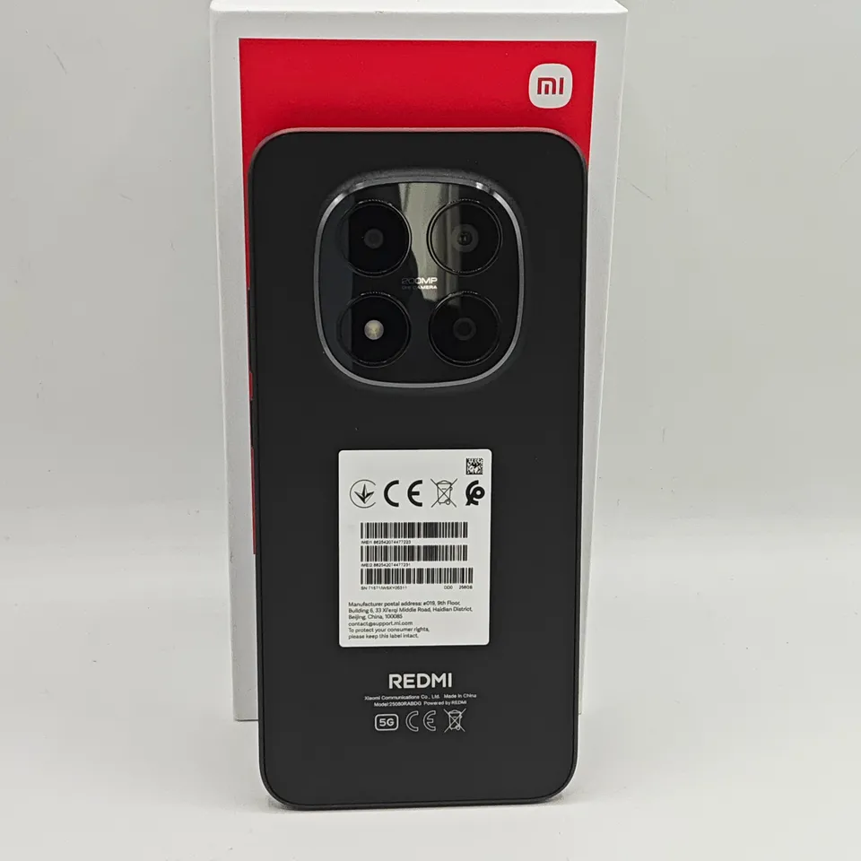 BOXED REDMI NOTE 15 PRO 5G 8/256GB IN BLACK