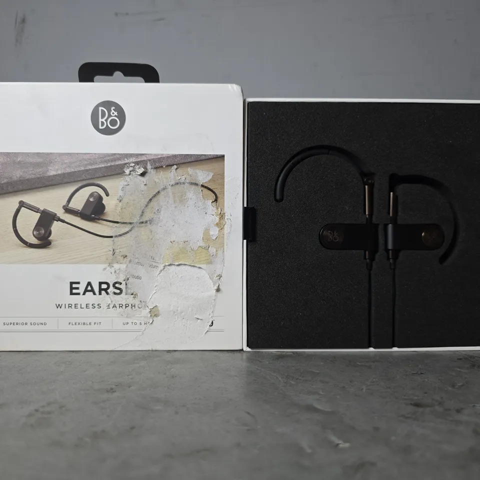 BOXED B&O EARSET WIRELESS EARPHONES 